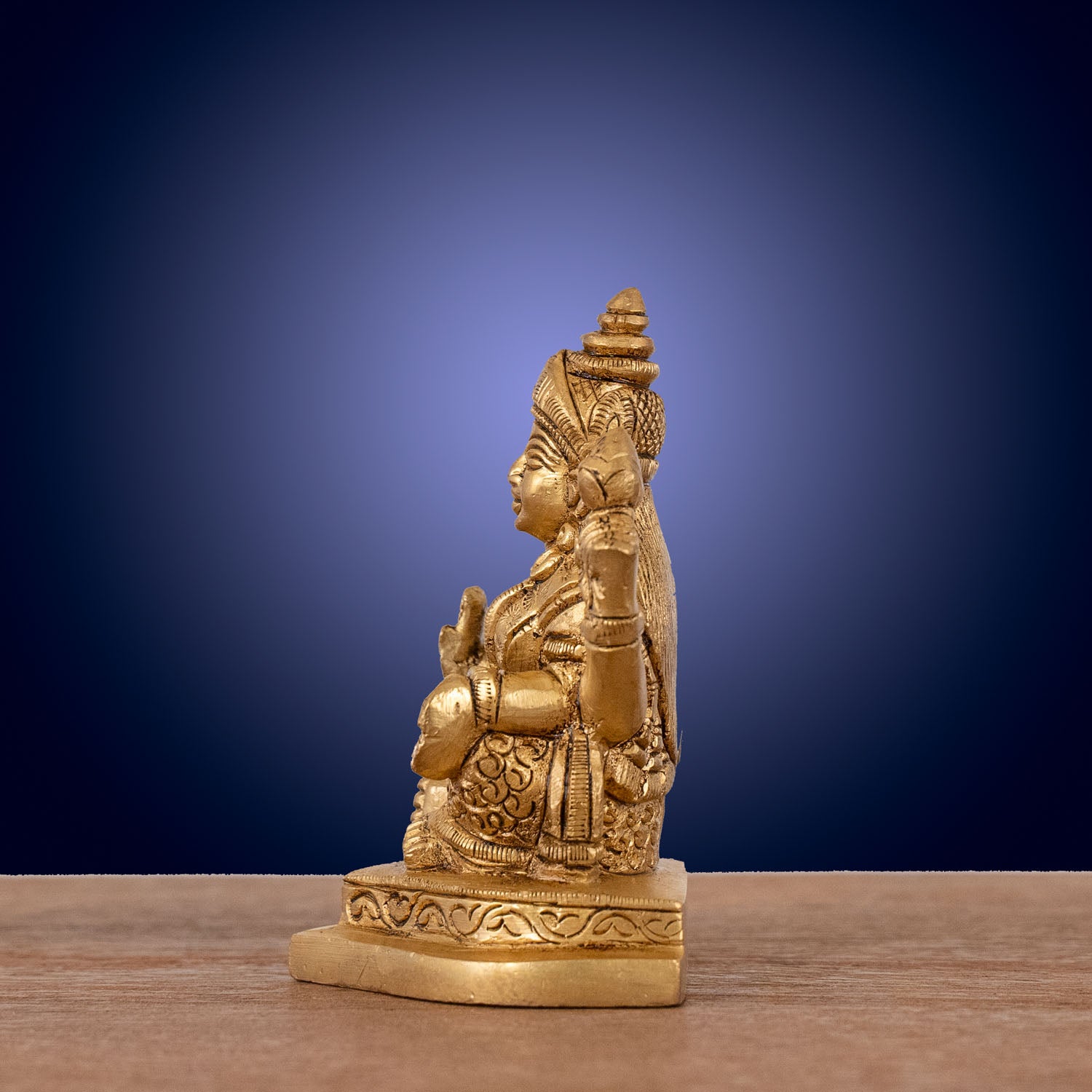 Goddess Laxmi Idol - Brass Statue
