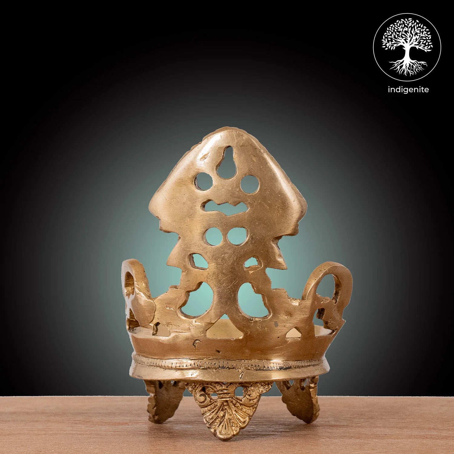 Big Diya with Stand - Pooja Decor