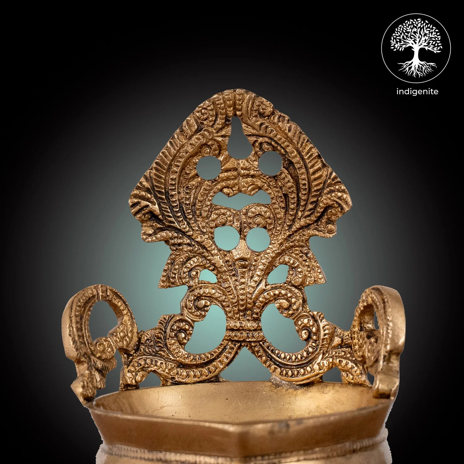 Big Diya with Stand - Pooja Decor