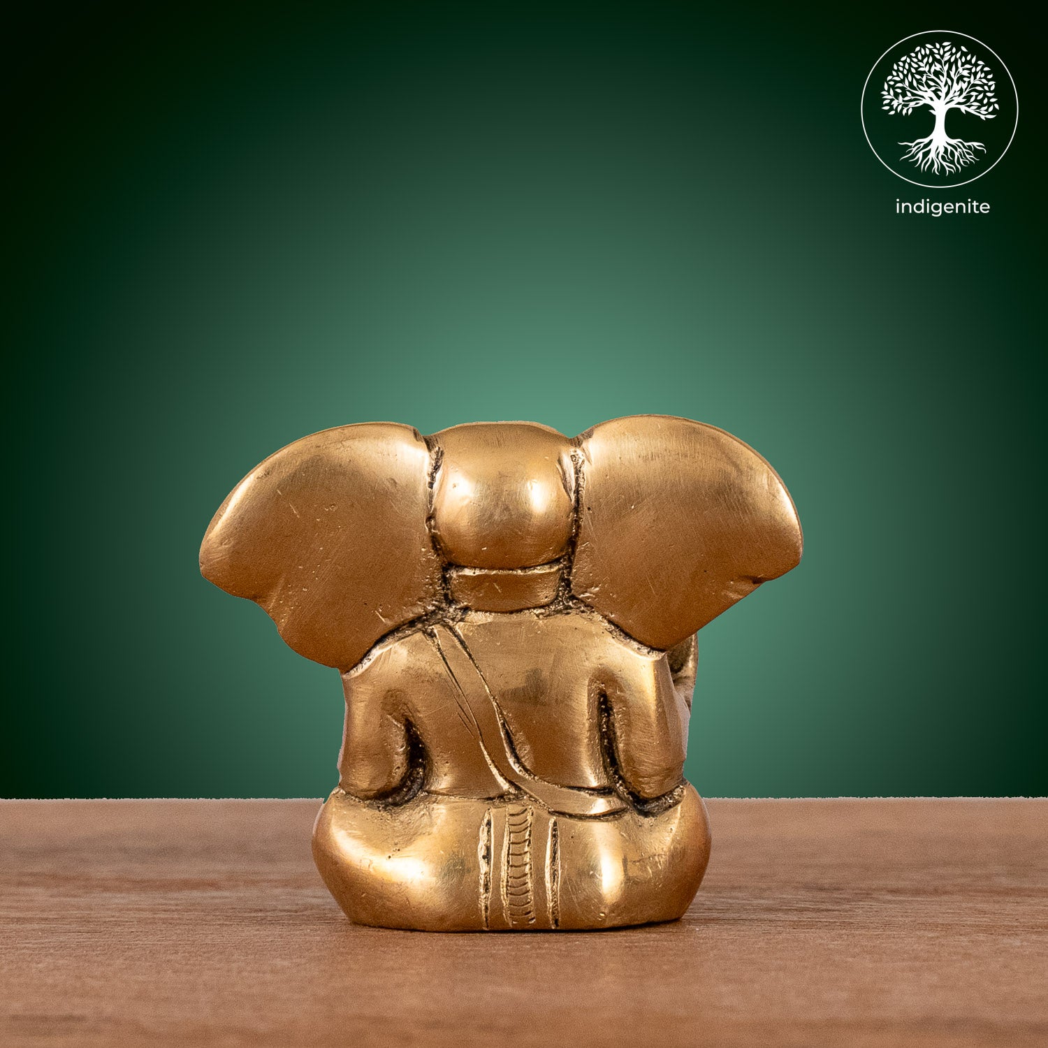 Lord Ganesh Idol - Brass Statue | 2.5 Inch