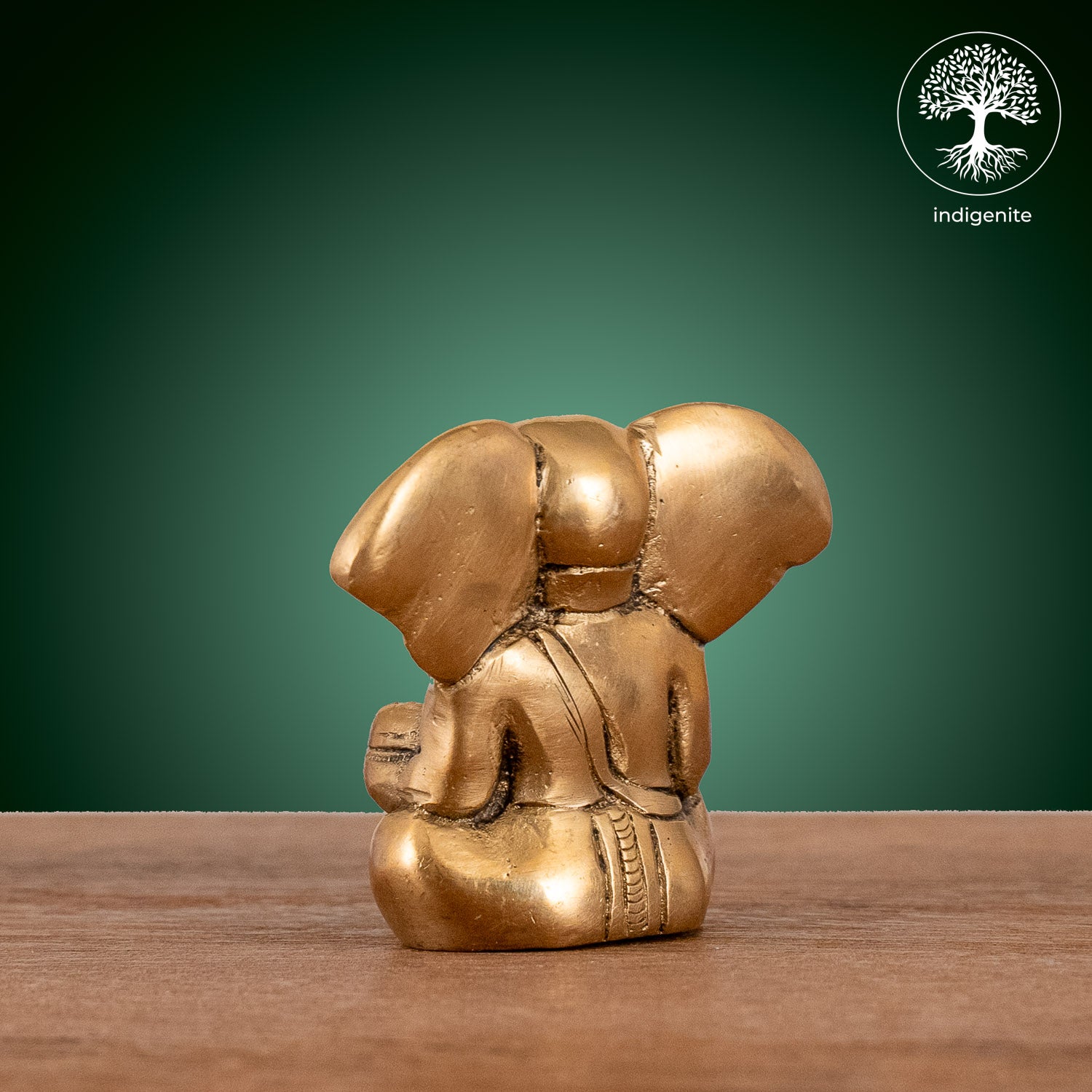 Lord Ganesh Idol - Brass Statue | 2.5 Inch