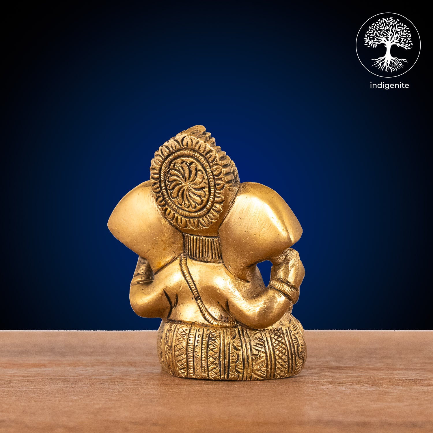 Lord Ganesh Idol - Brass Statue | 3.5 Inch