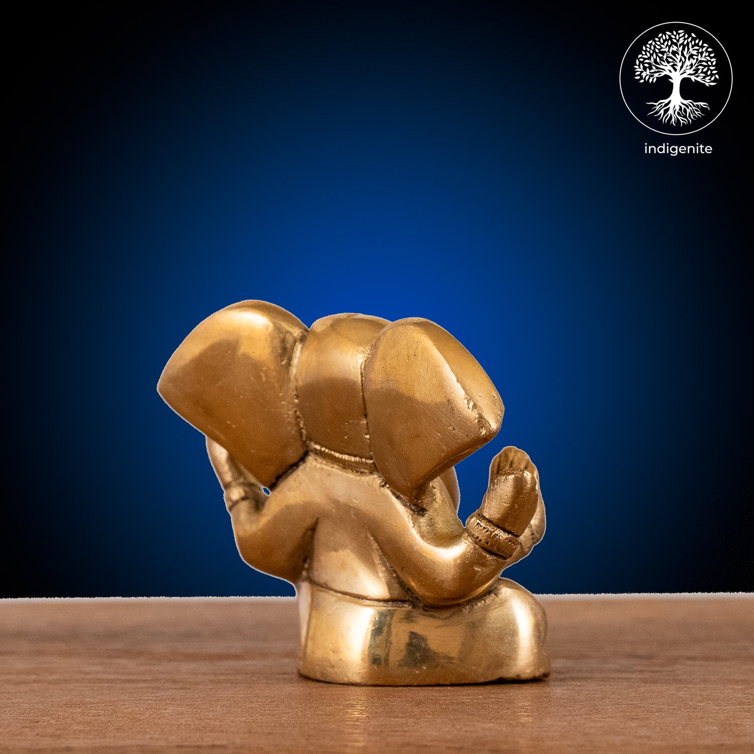 Lord Ganesh Idol - Brass Statue | 3 Inch