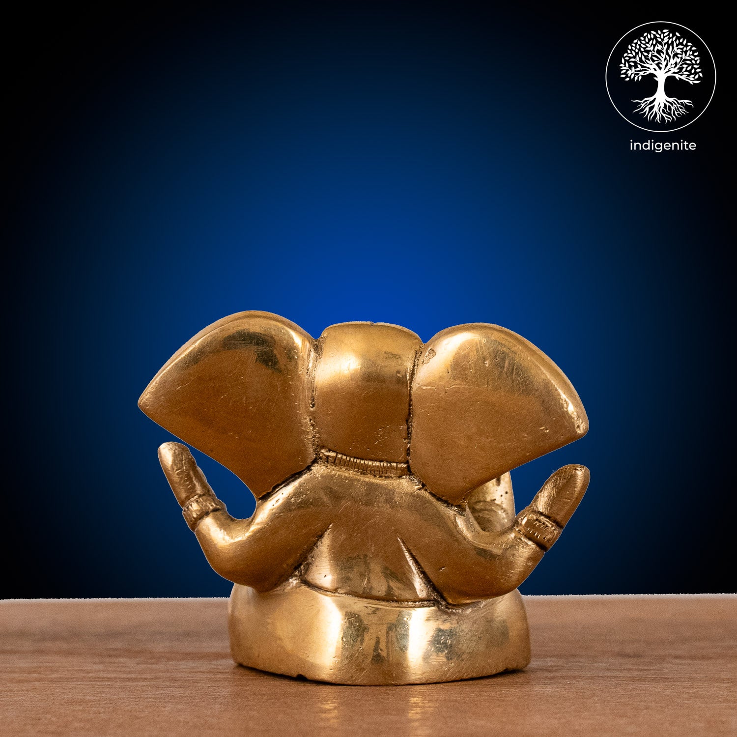 Lord Ganesh Idol - Brass Statue | 3 Inch
