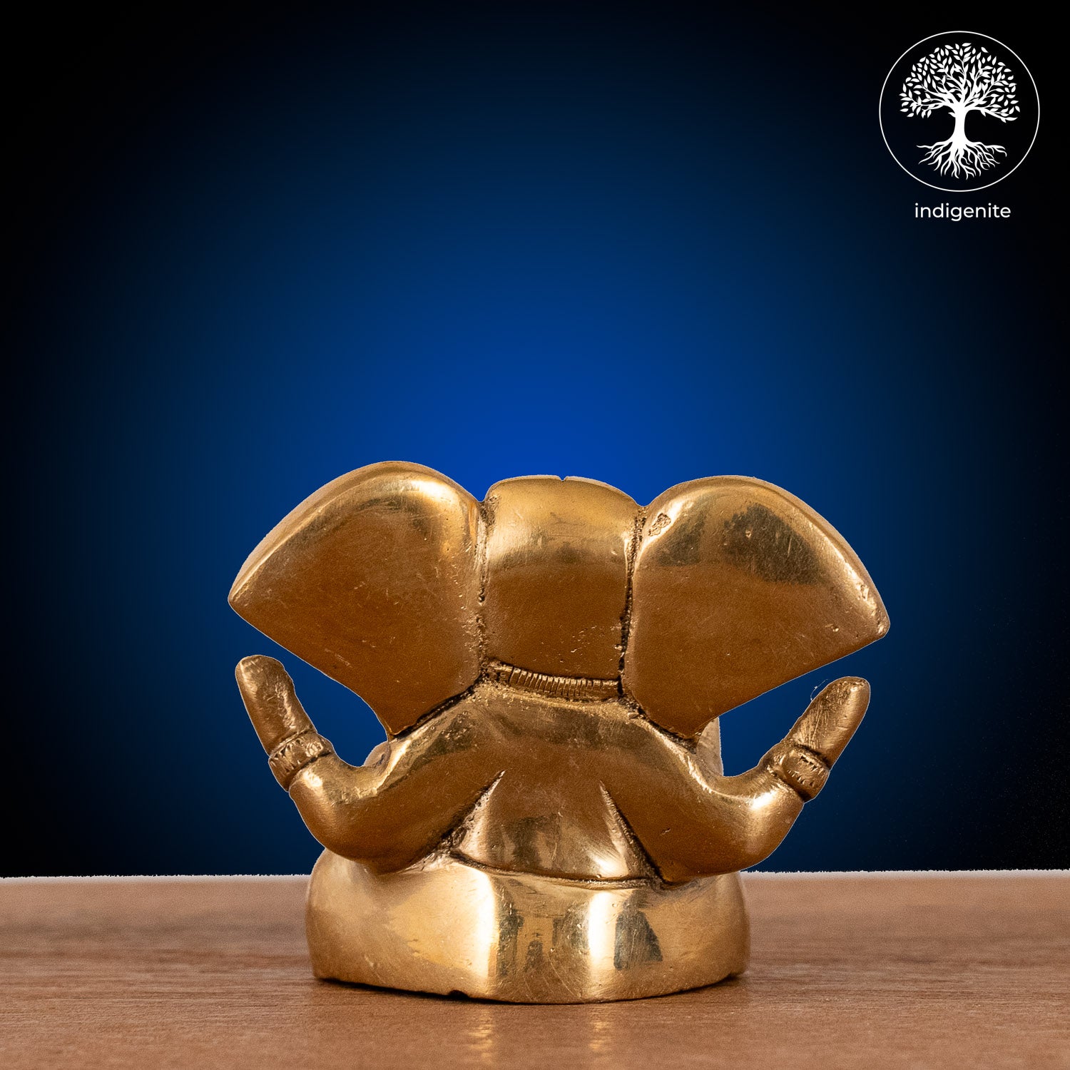 Lord Ganesh Idol - Brass Statue | 3 Inch