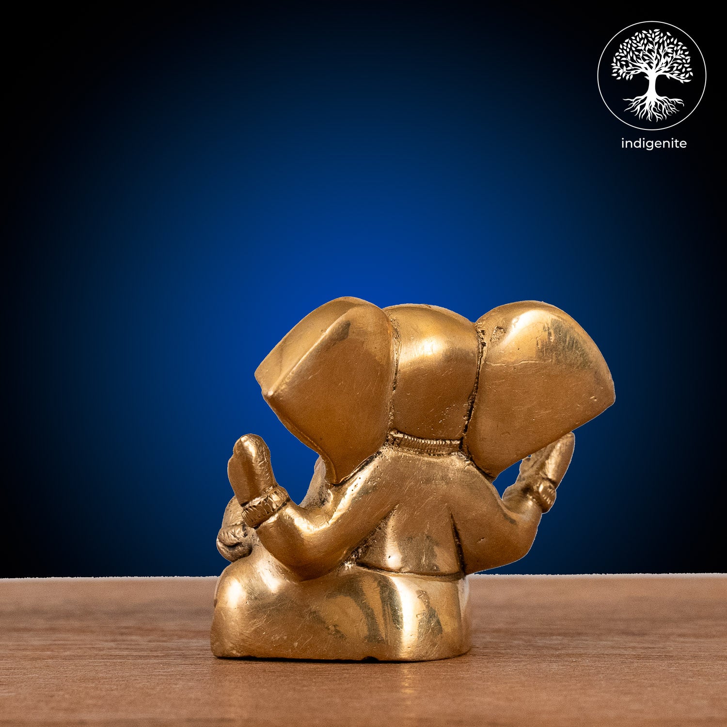 Lord Ganesh Idol - Brass Statue | 3 Inch