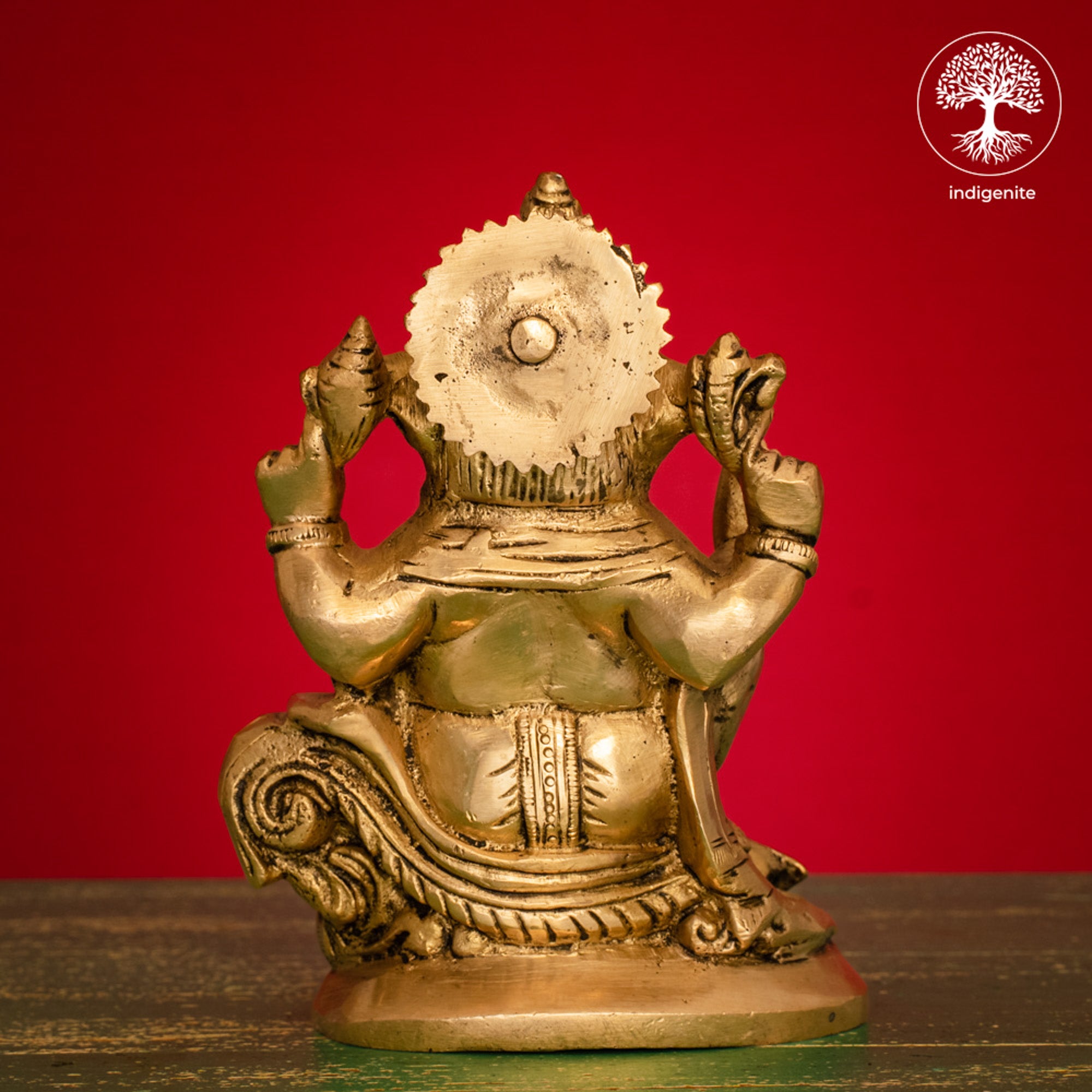 Lord Ganesh Idol - Brass Statue | 5.5 Inch