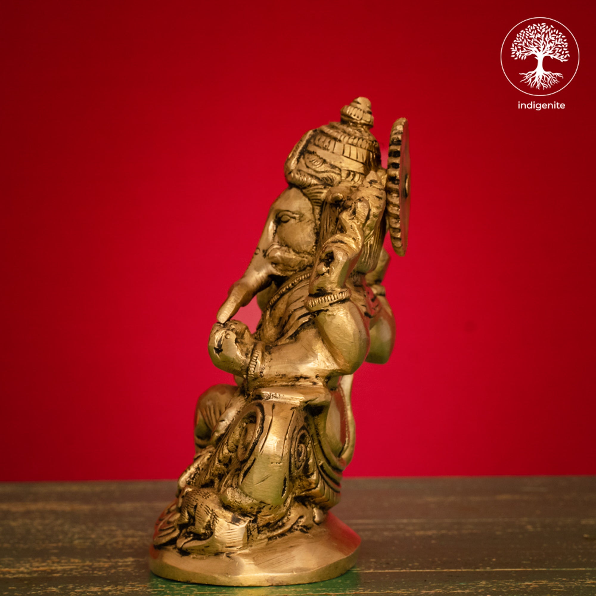Lord Ganesh Idol - Brass Statue | 5.5 Inch
