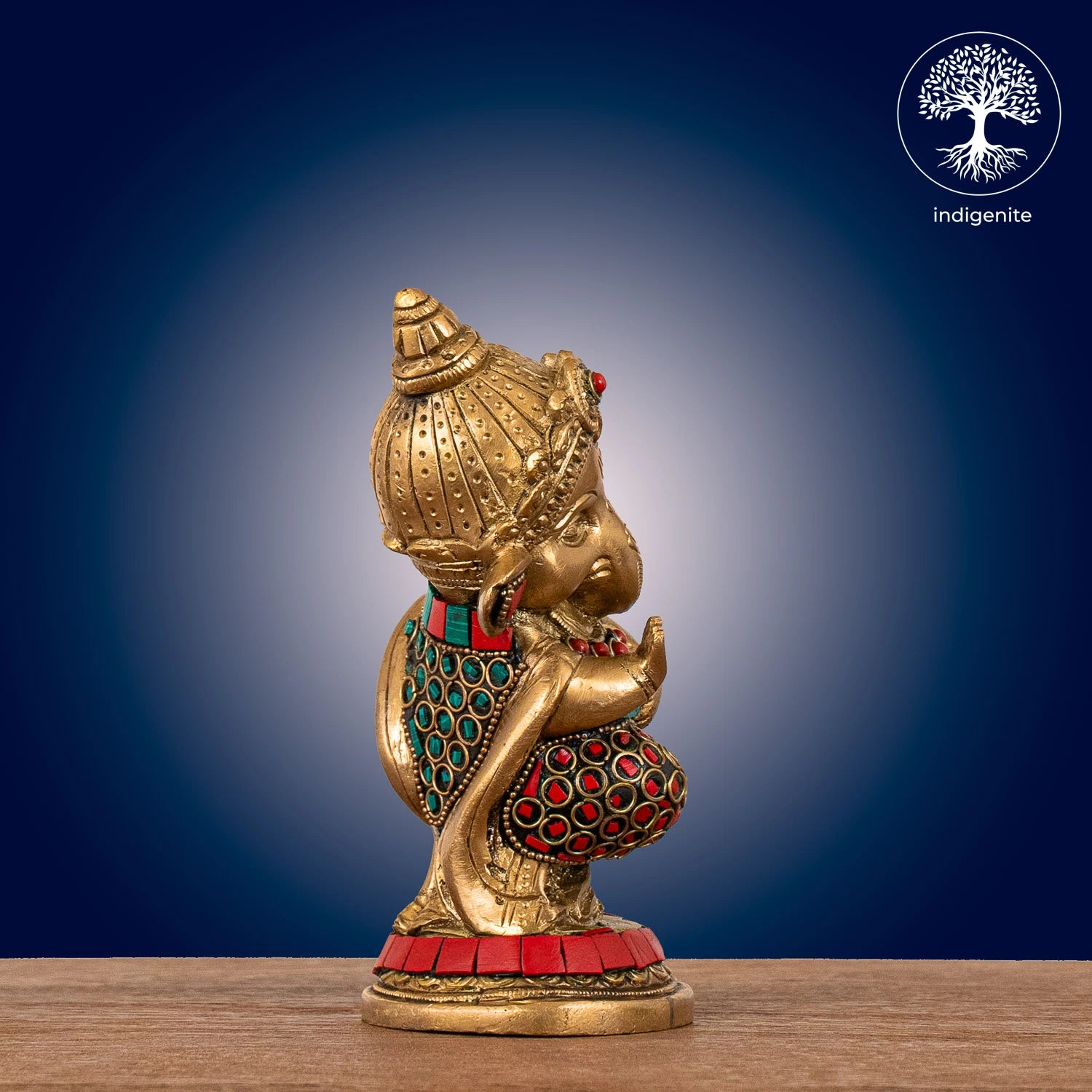 Lord Ganesh Idol Dancing - Brass Statue