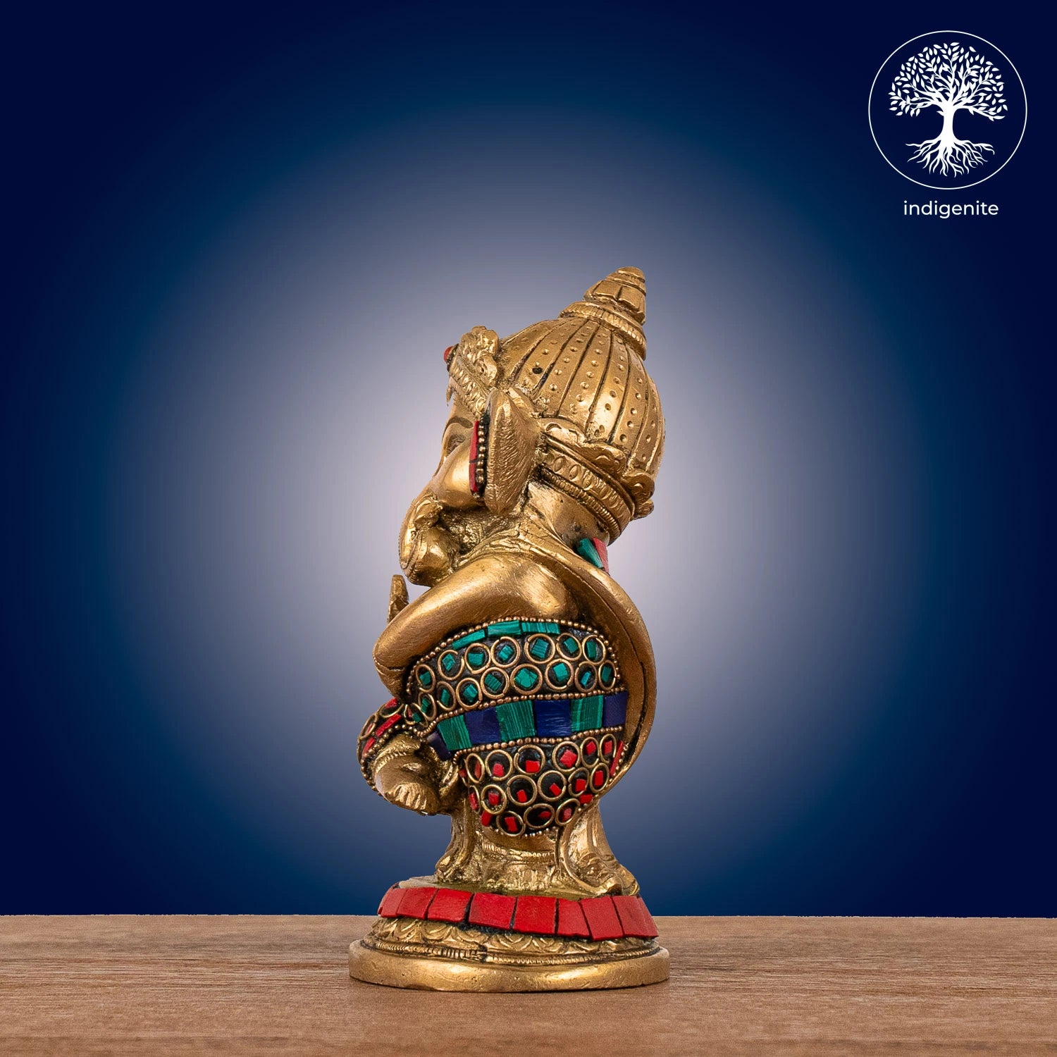 Lord Ganesh Idol Dancing - Brass Statue