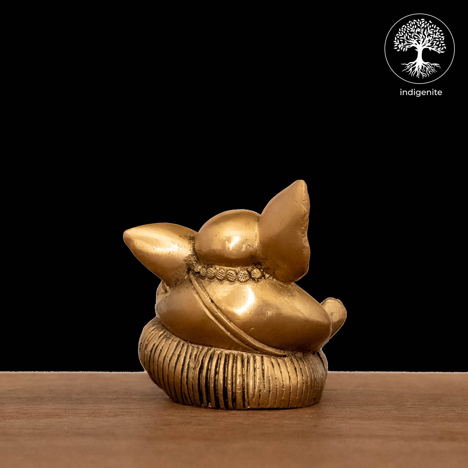 Lord Ganesh - Brass Statue | 3 Inch