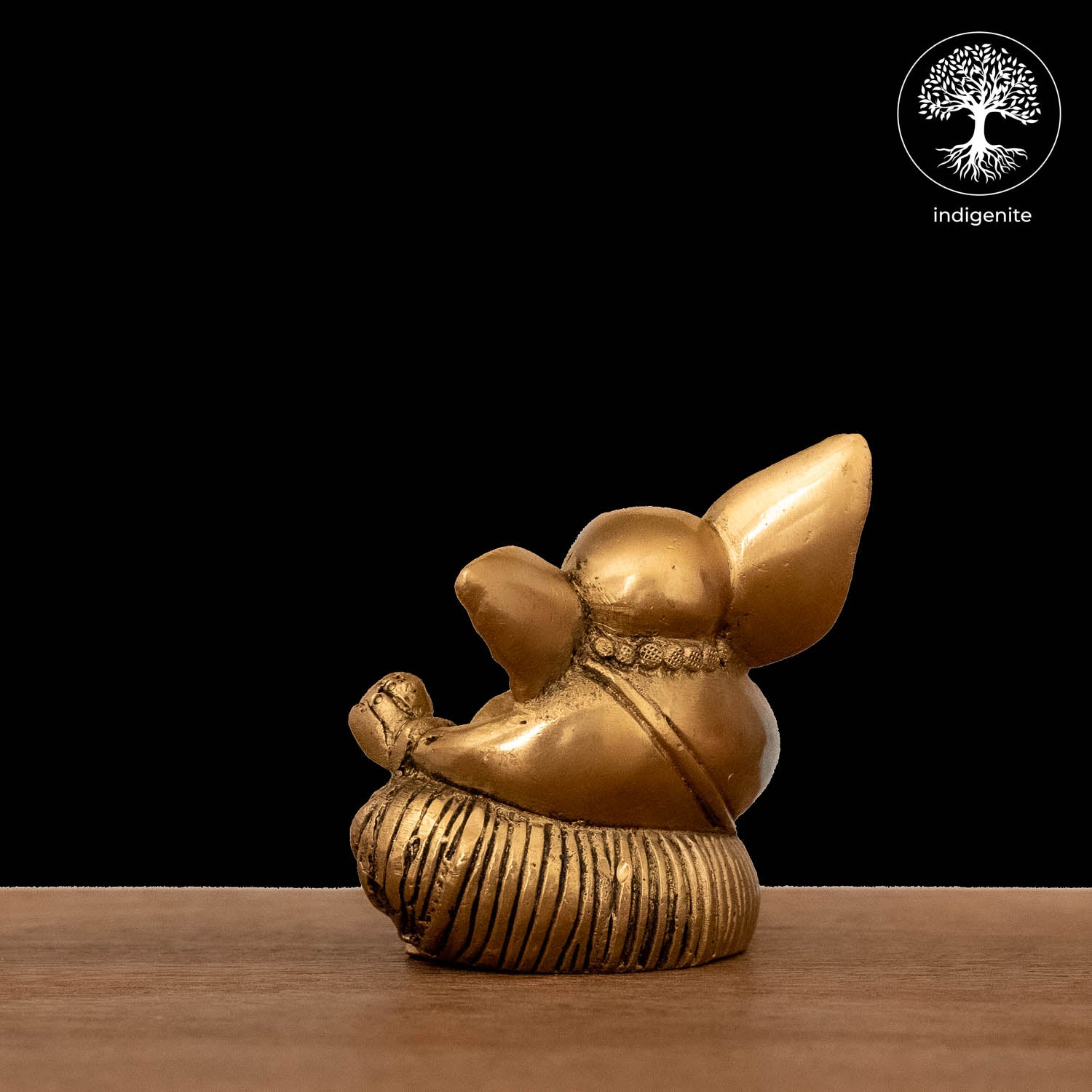 Lord Ganesh - Brass Statue | 3 Inch