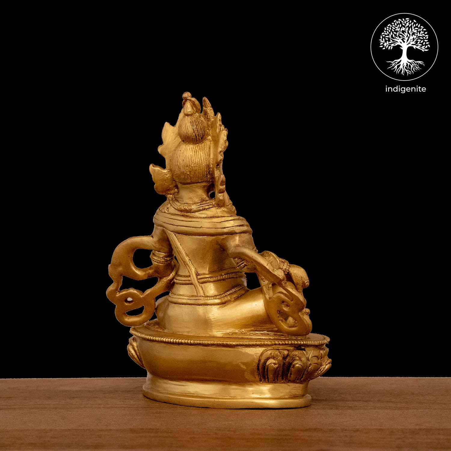 Lord Kuber Idol - Brass Statue