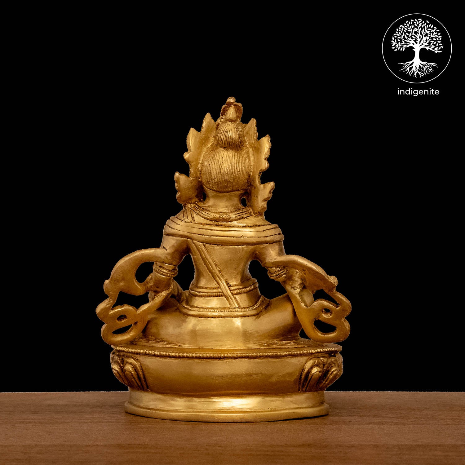 Lord Kuber Idol - Brass Statue