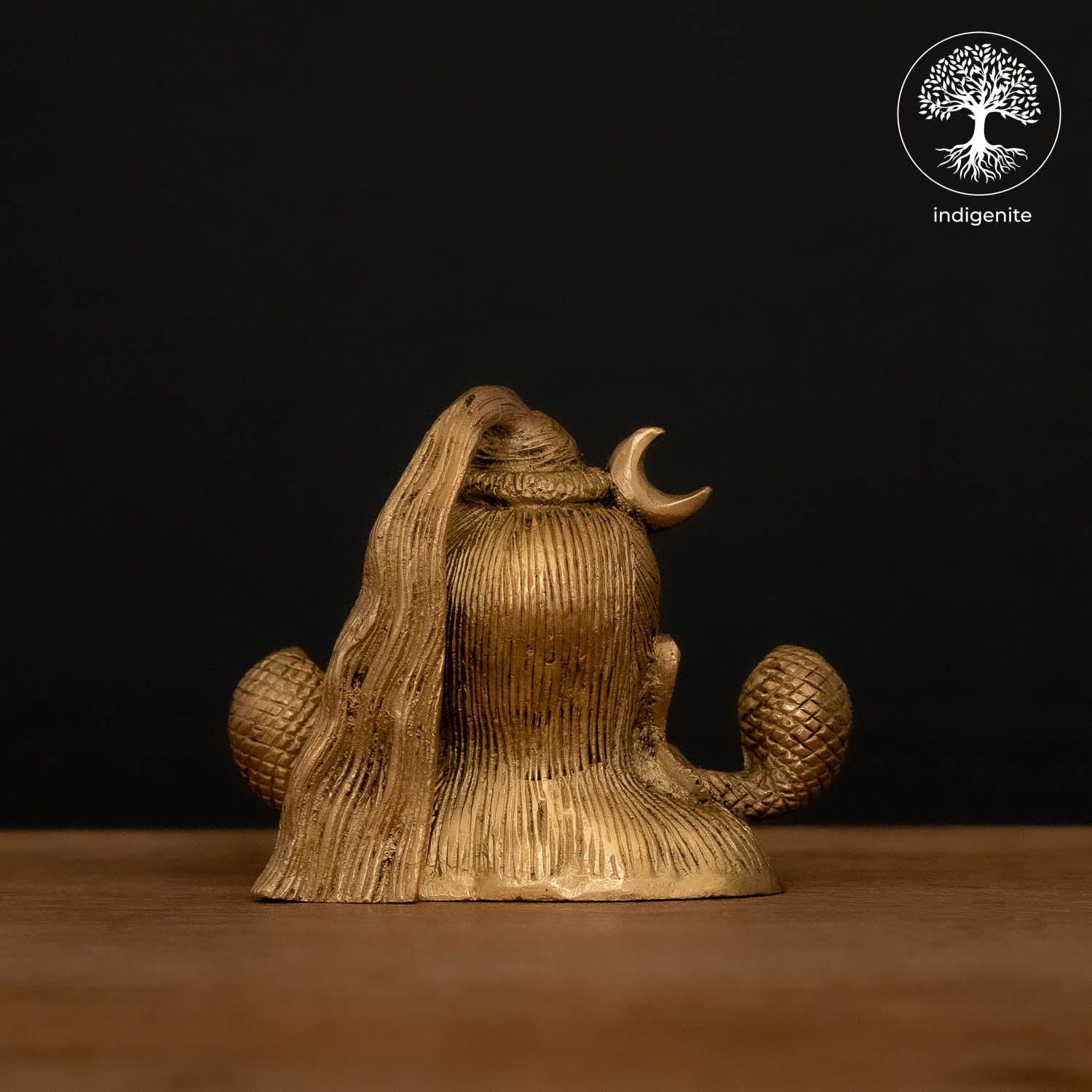 Lord Shiva Bust - Brass Staute