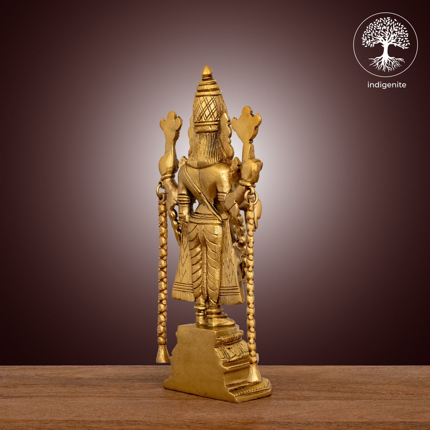 Lord Tirupati Balaji - Brass Statue