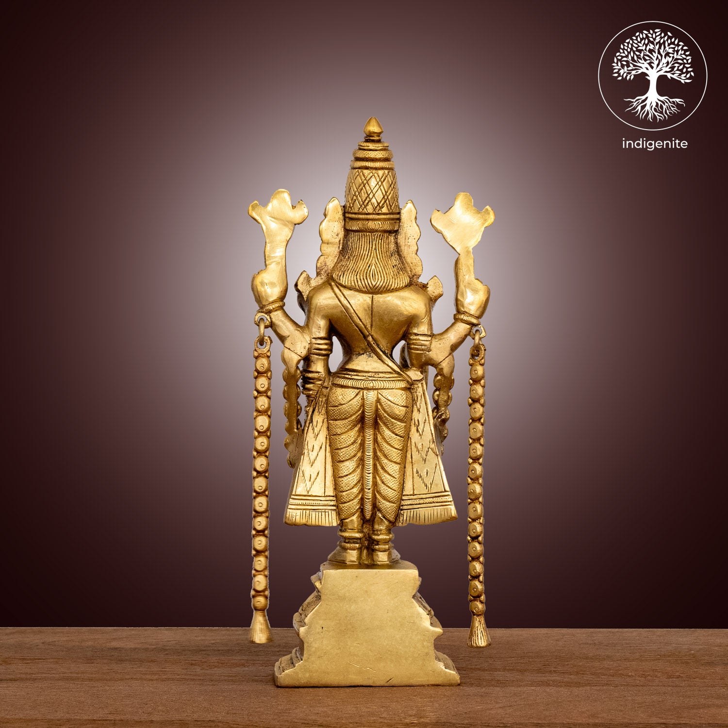 Lord Tirupati Balaji - Brass Statue