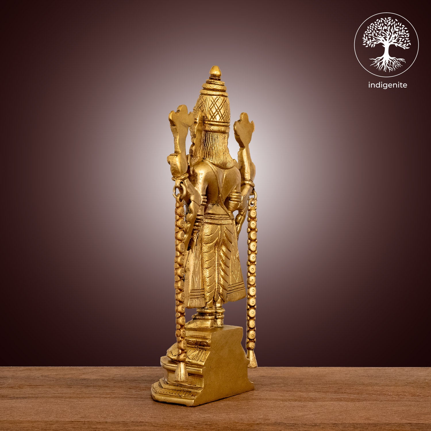 Lord Tirupati Balaji - Brass Statue