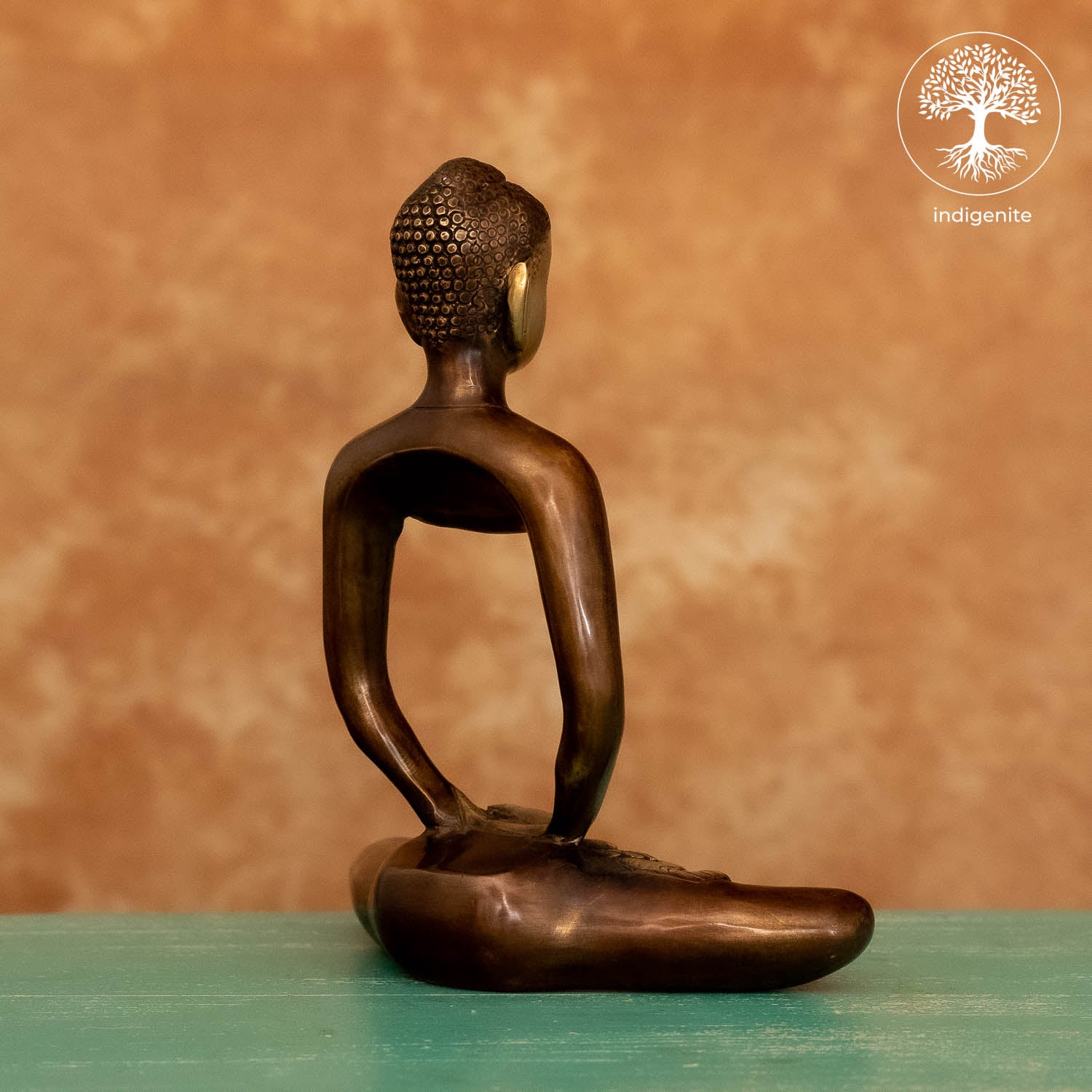 Modern Lord Buddha Idol - Brass Statue