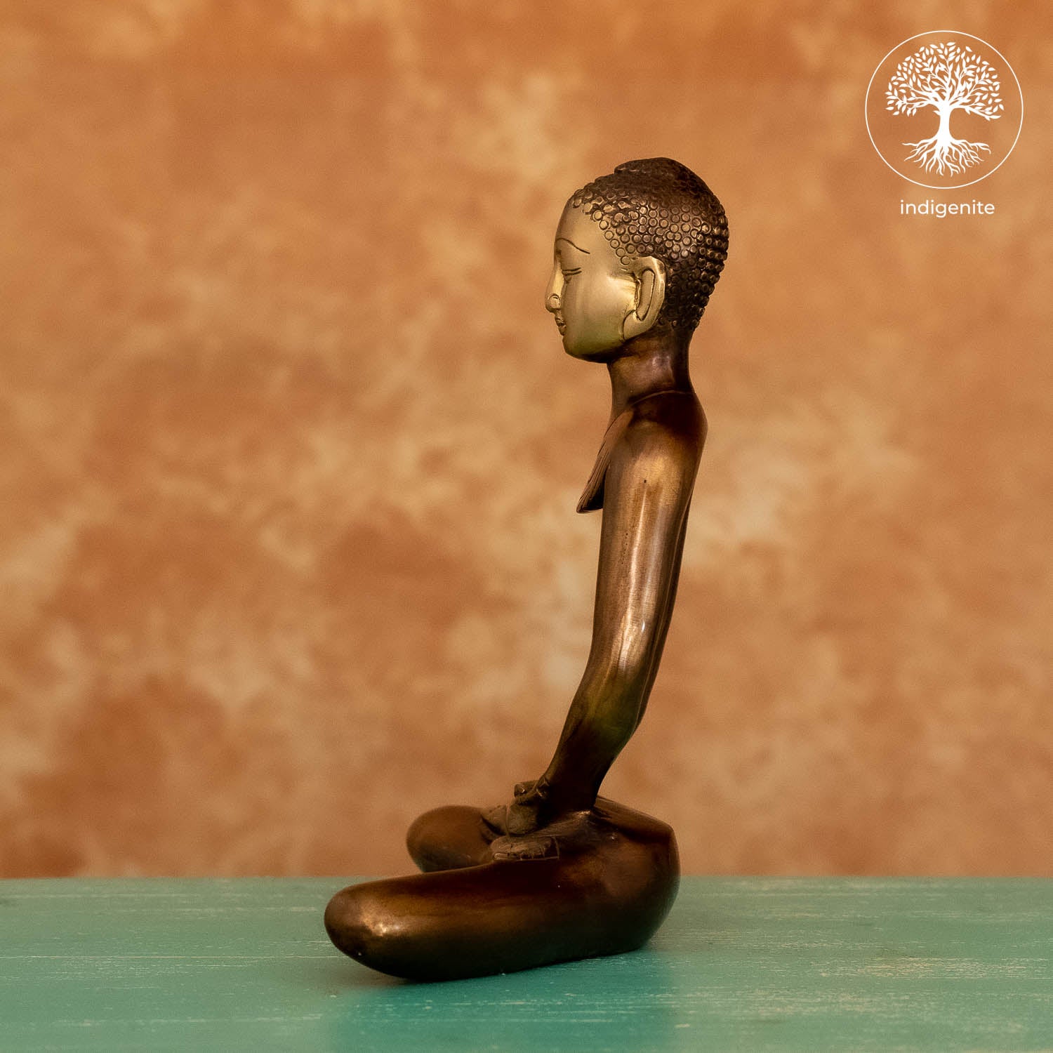 Modern Lord Buddha Idol - Brass Statue