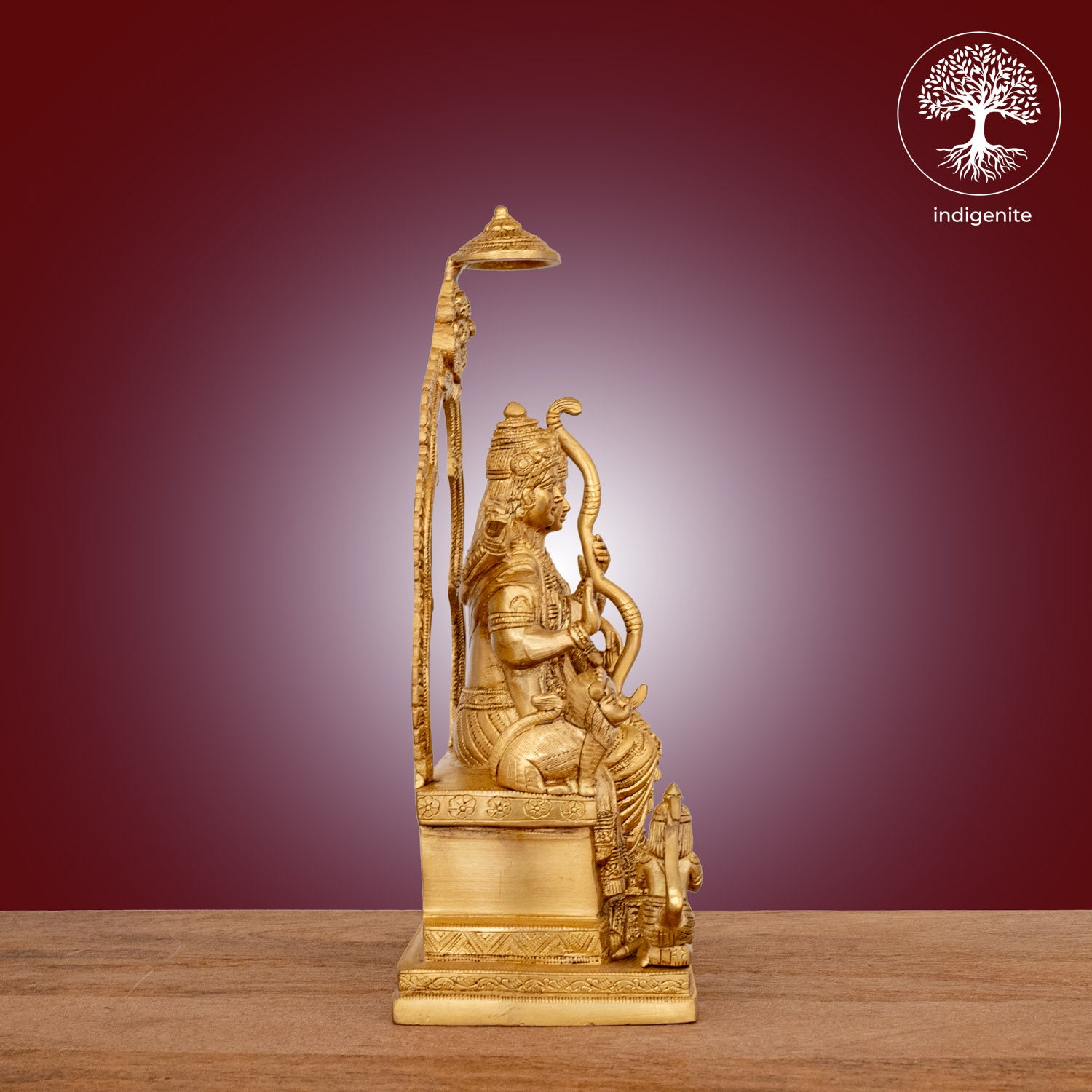 Shri Ram Darbar - Brass Statue