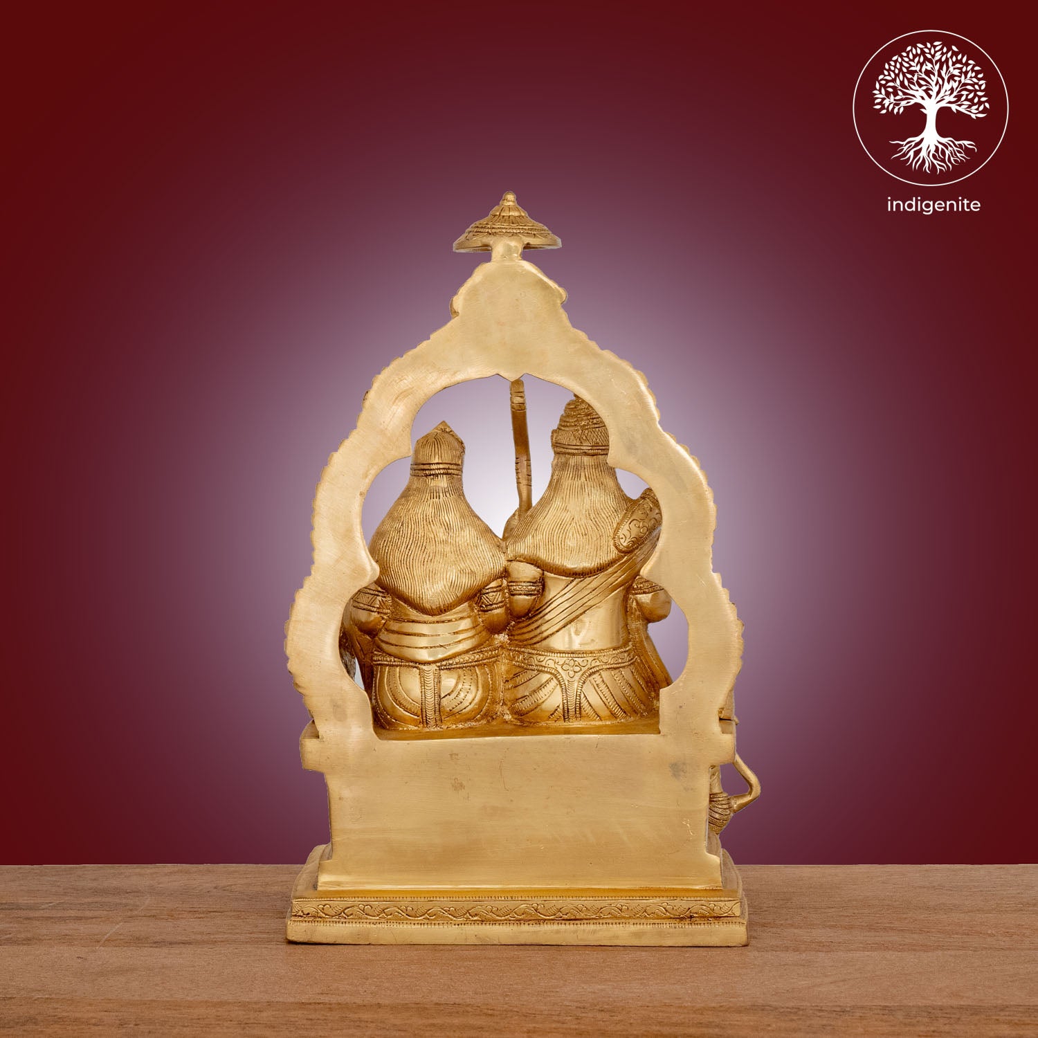 Shri Ram Darbar - Brass Statue