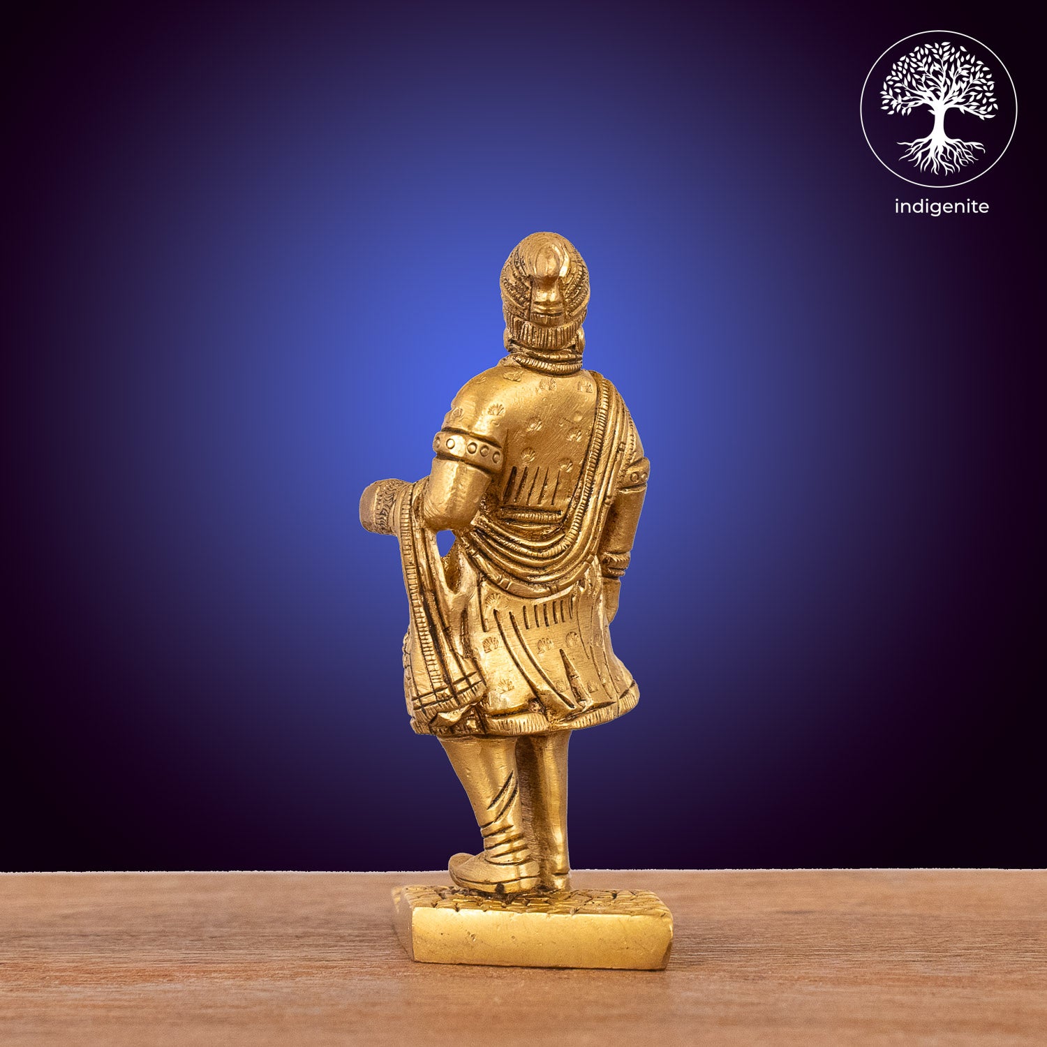 Standing Chhatrapati Shivaji Maharaj - Brass Statue