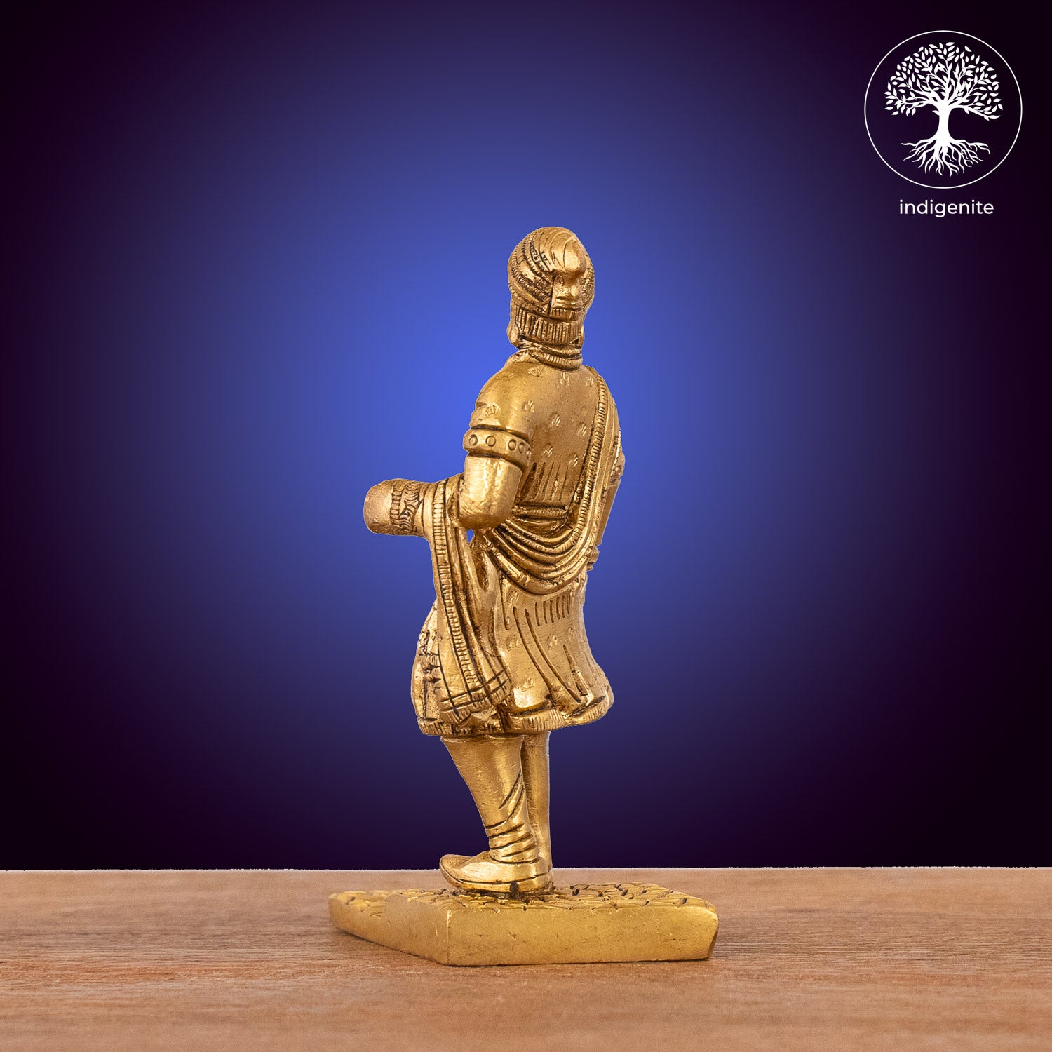 Standing Chhatrapati Shivaji Maharaj - Brass Statue