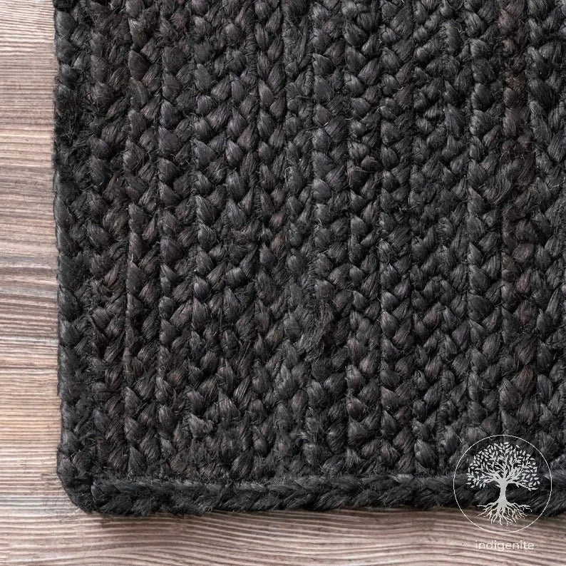 Midnight Mist - Jute Braided Rugs