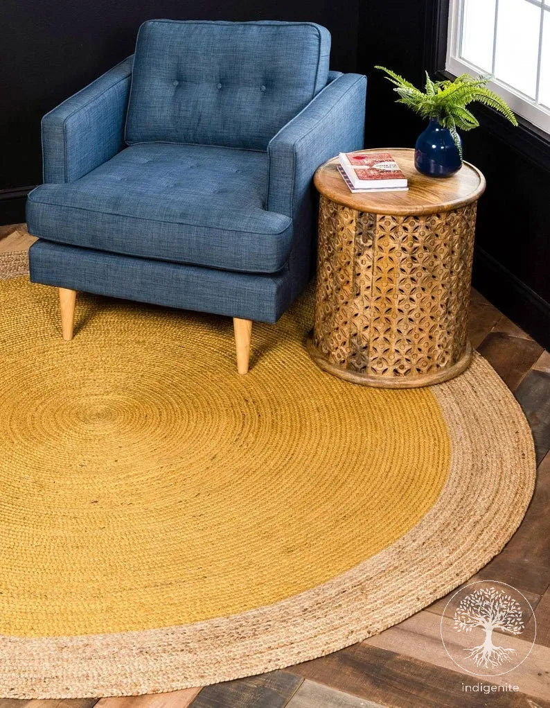Sunflower Field - Jute Braided Rugs