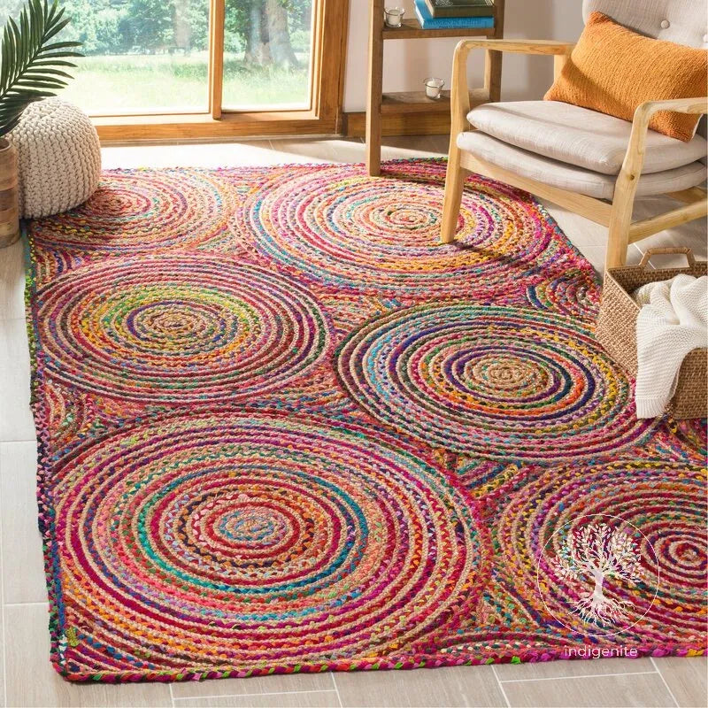 Vibrant Visions - Jute Braided Rugs