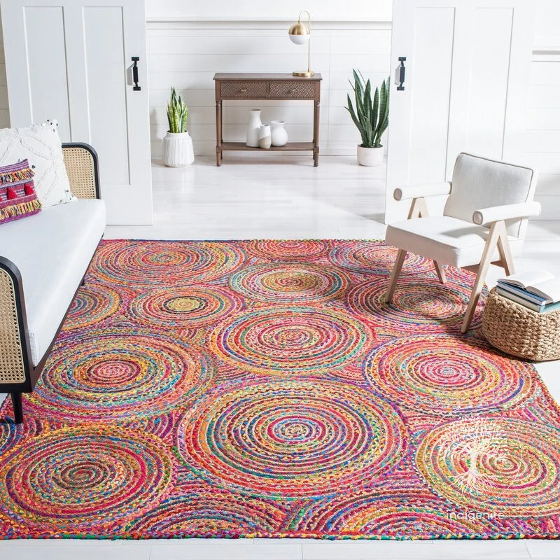 Vibrant Visions - Jute Braided Rugs