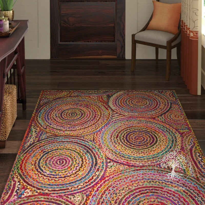 Vibrant Visions - Jute Braided Rugs