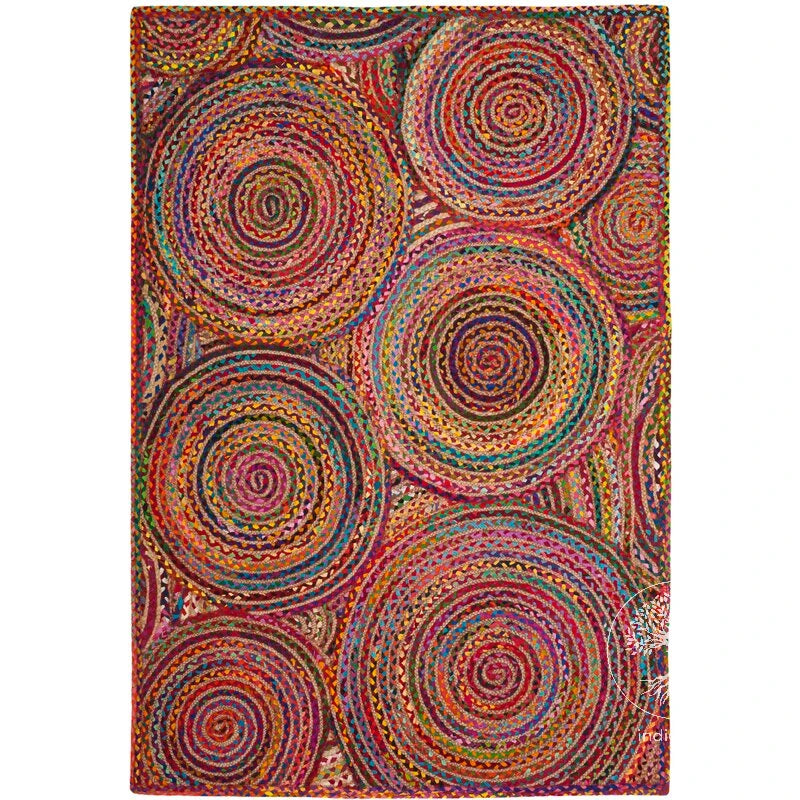 Vibrant Visions - Jute Braided Rugs