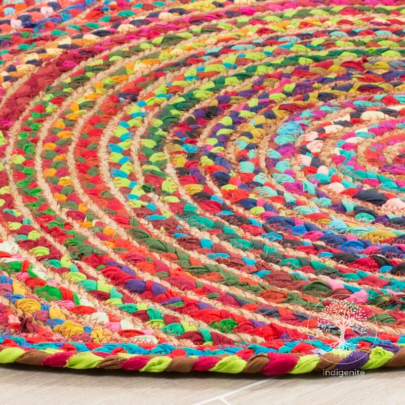 Vibrant Visions - Jute Braided Rugs