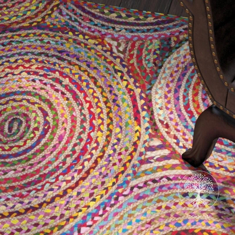Vibrant Visions - Jute Braided Rugs