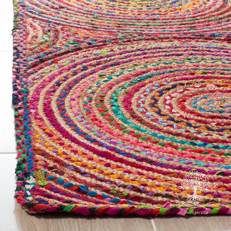 Vibrant Visions - Jute Braided Rugs
