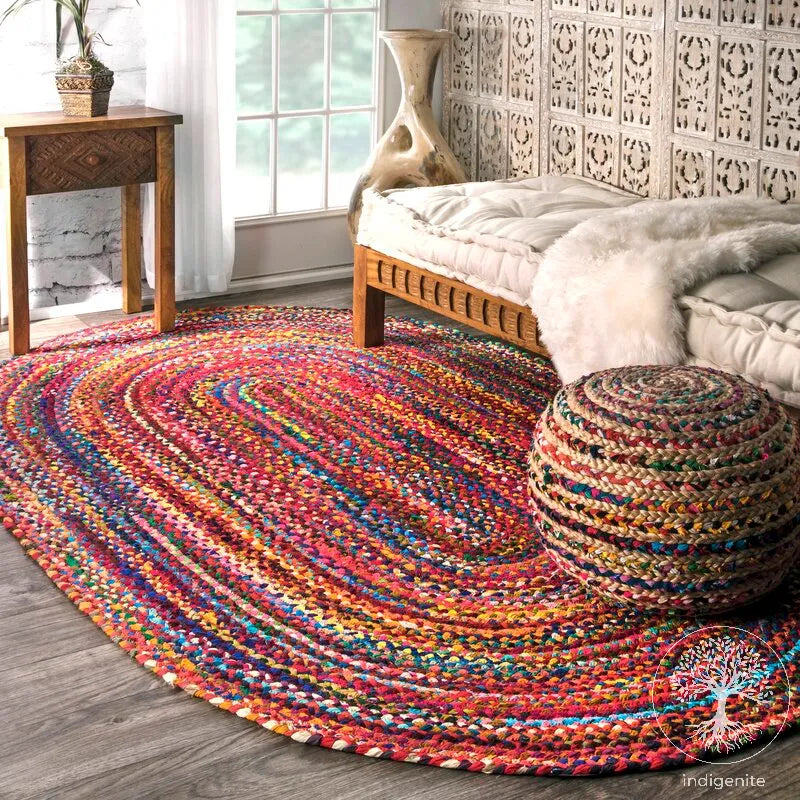 Radiant Rhapsody - Jute Braided Rugs