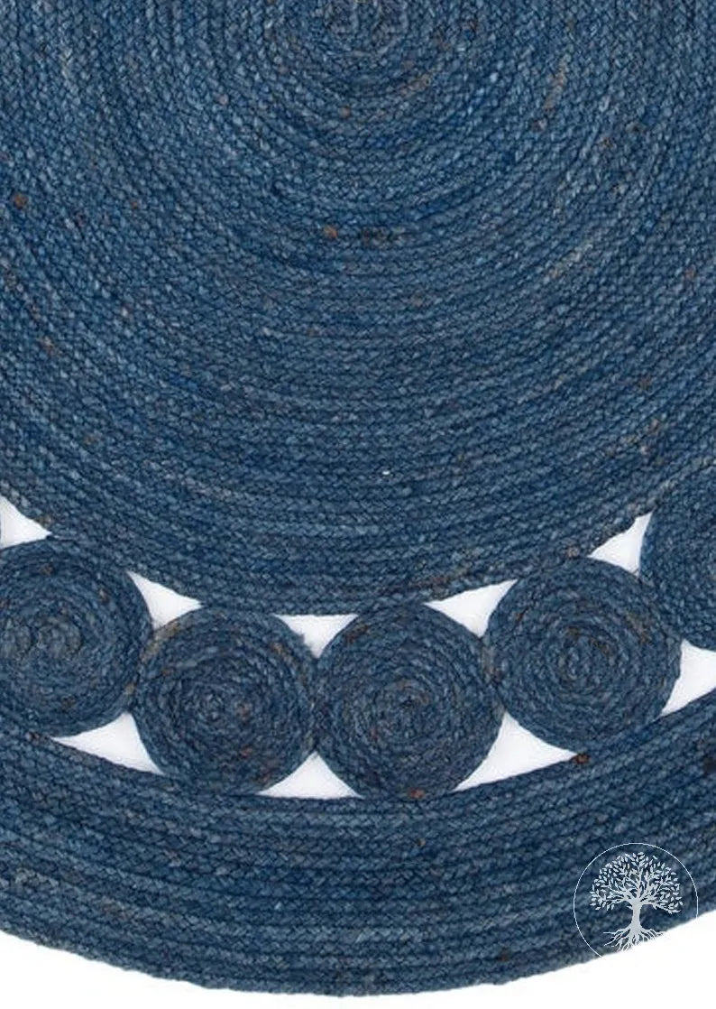 Midnight Oasis - Jute Braided Rugs