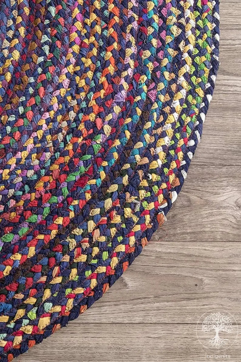 Rainbow Fields - Jute Braided Rugs