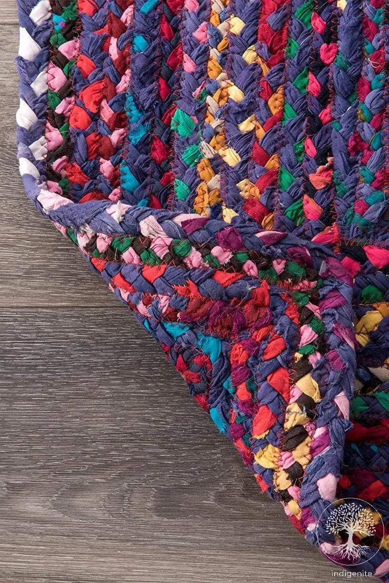 Rainbow Fields - Jute Braided Rugs