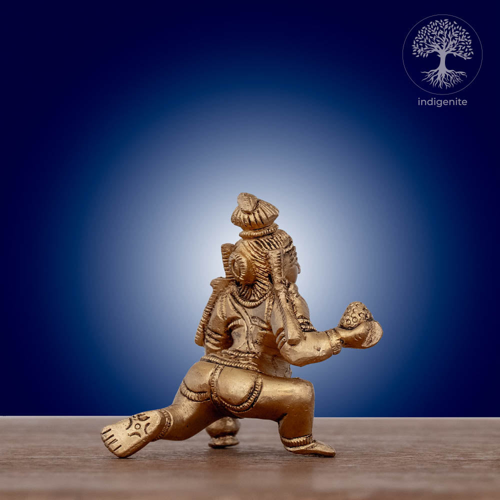 Bal Krishna Idol - Brass Statue