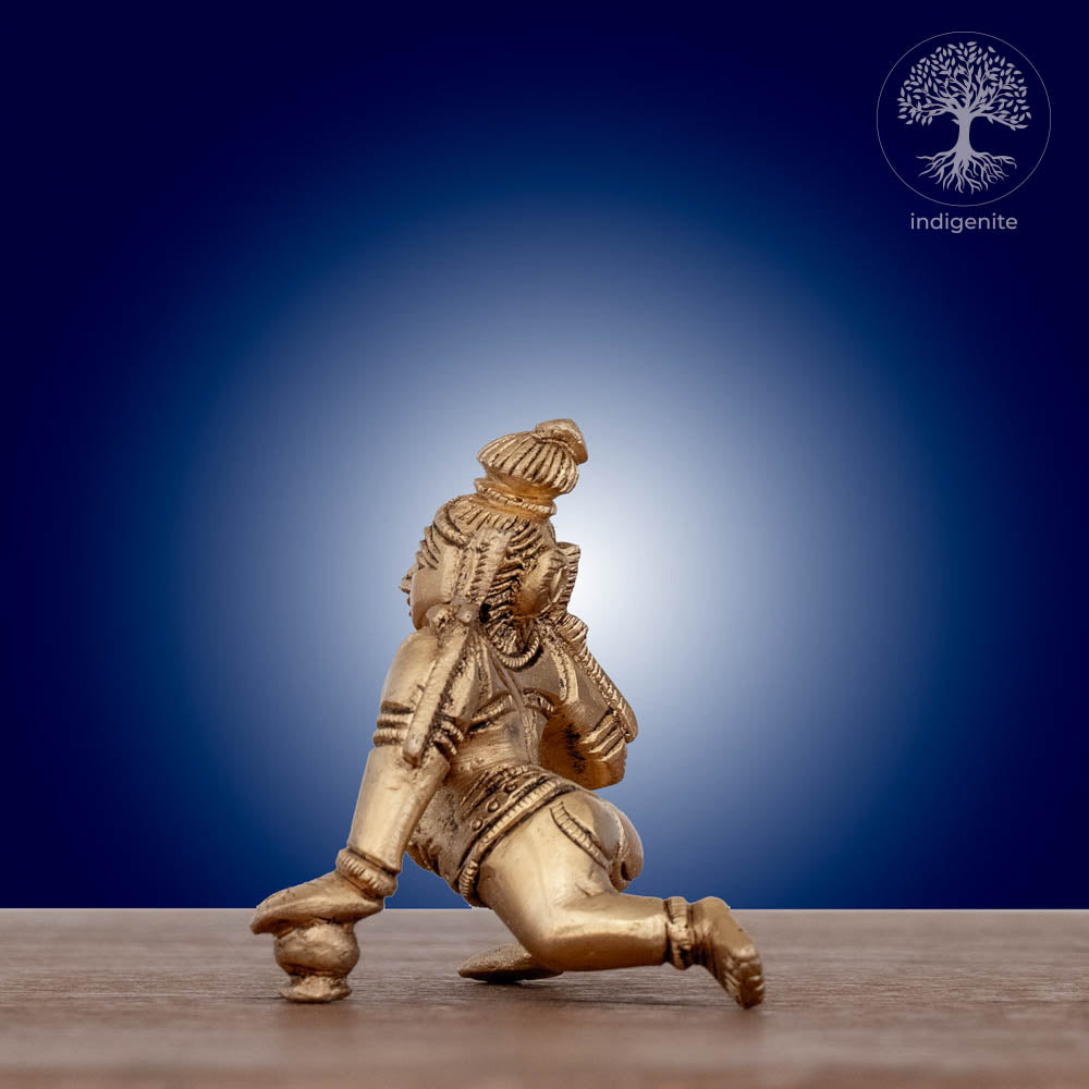 Bal Krishna Idol - Brass Statue