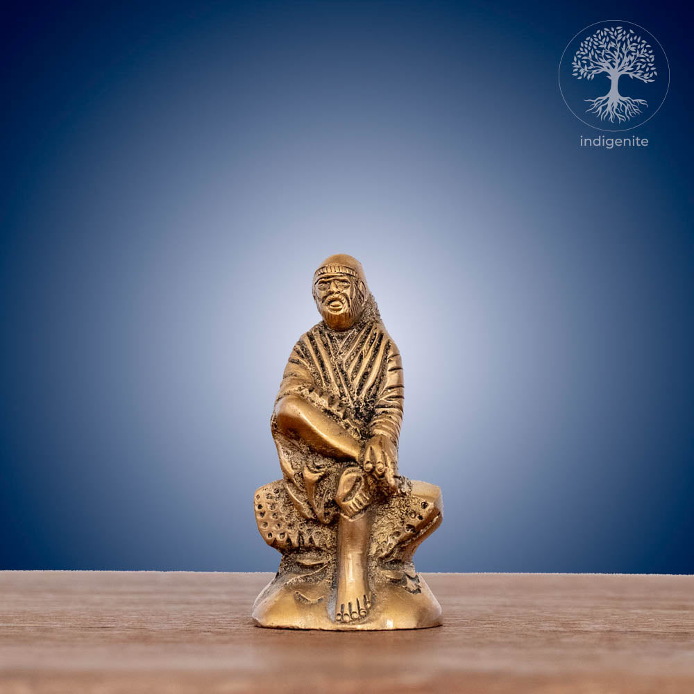 Lord Saibaba - Brass Statue