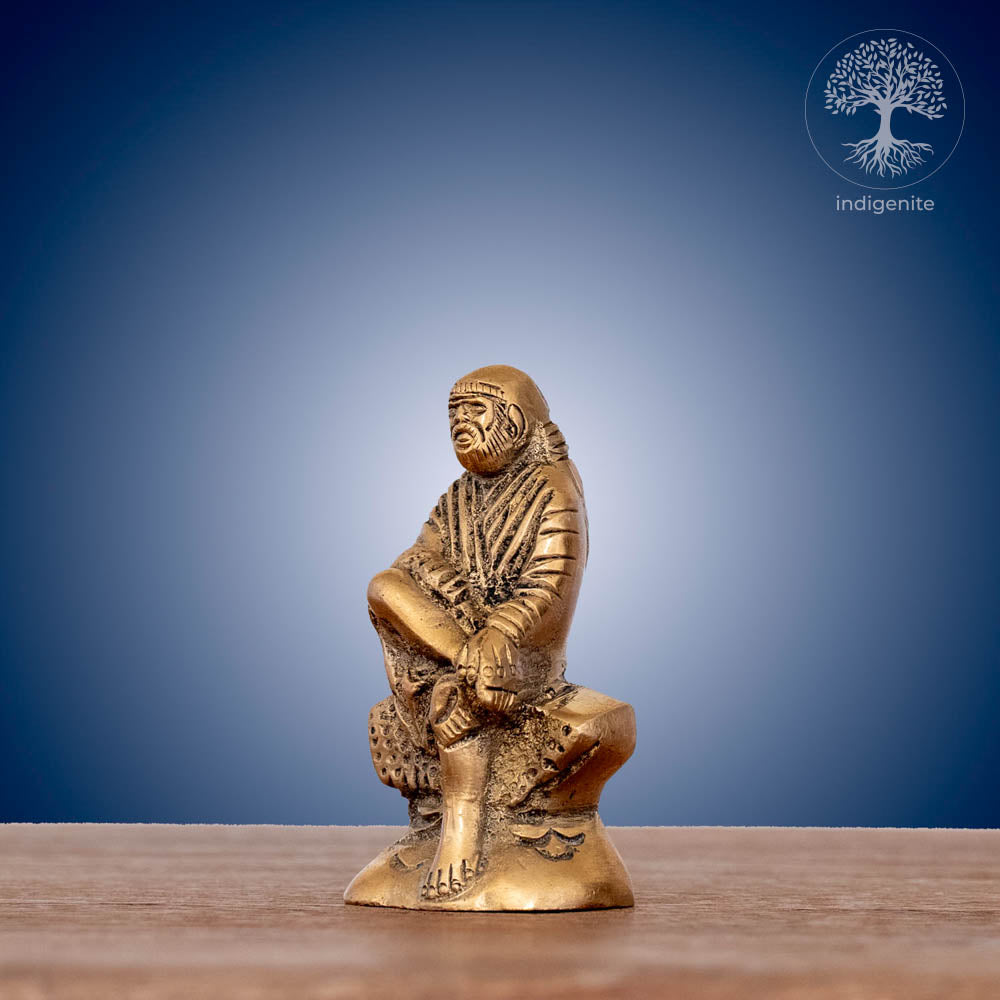 Lord Saibaba - Brass Statue