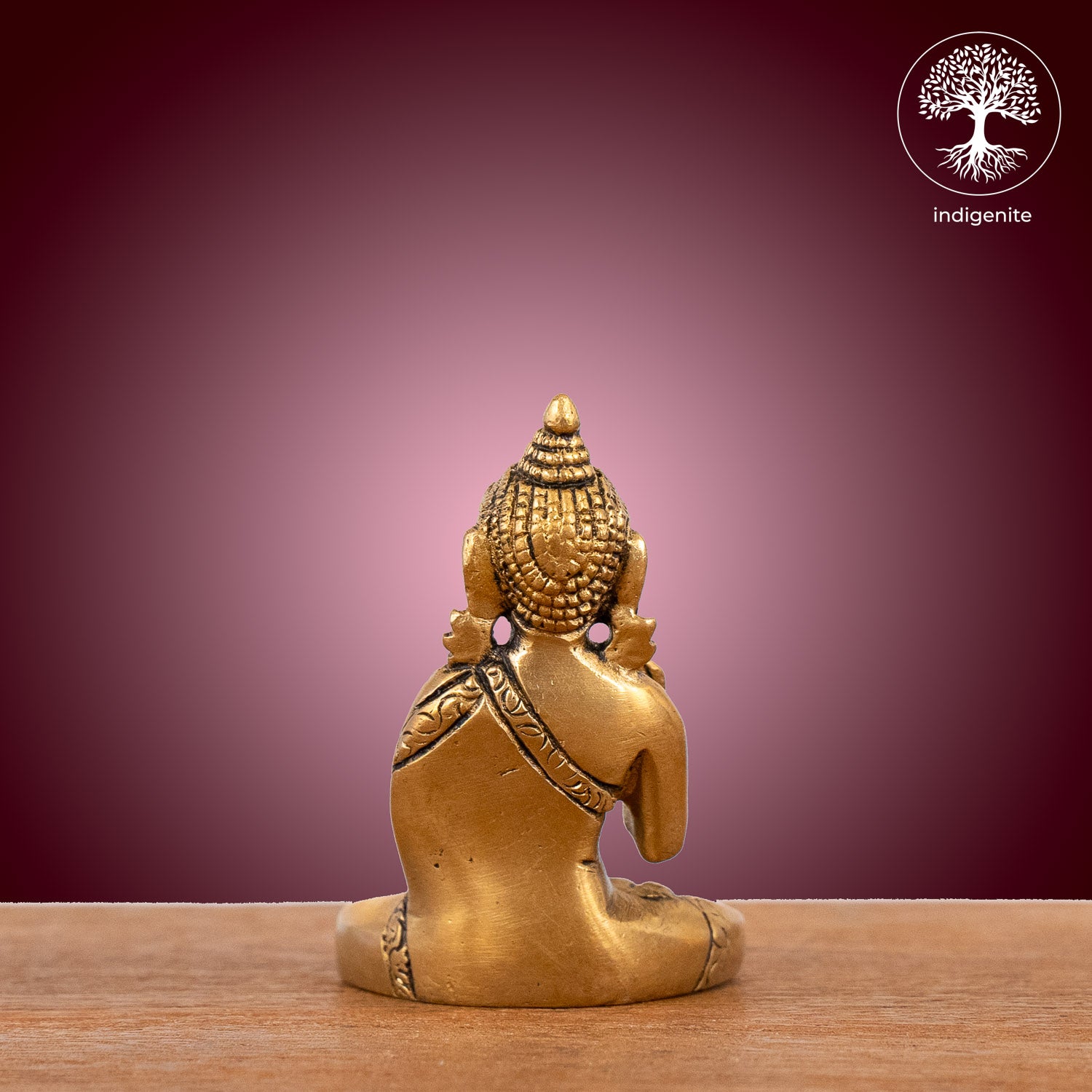 Lord Buddha Idol - Brass Statue | 3 Inch