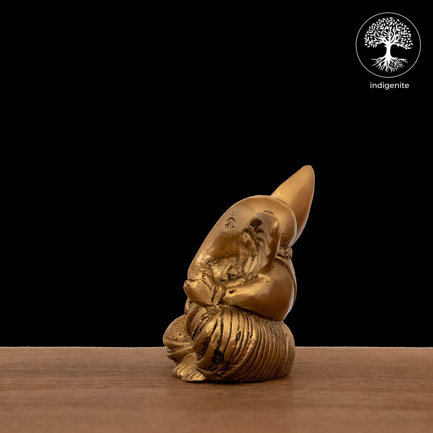 Lord Ganesh - Brass Statue | 3 Inch