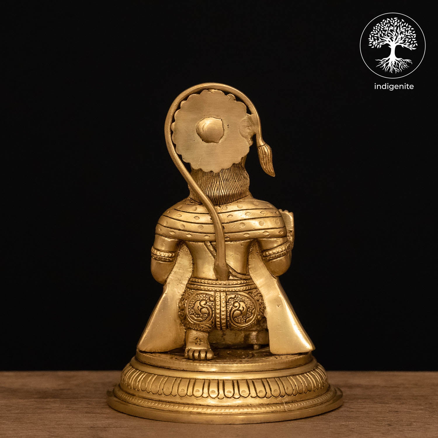 Lord Hanuman Idol - Brass Statue | 7 Inch
