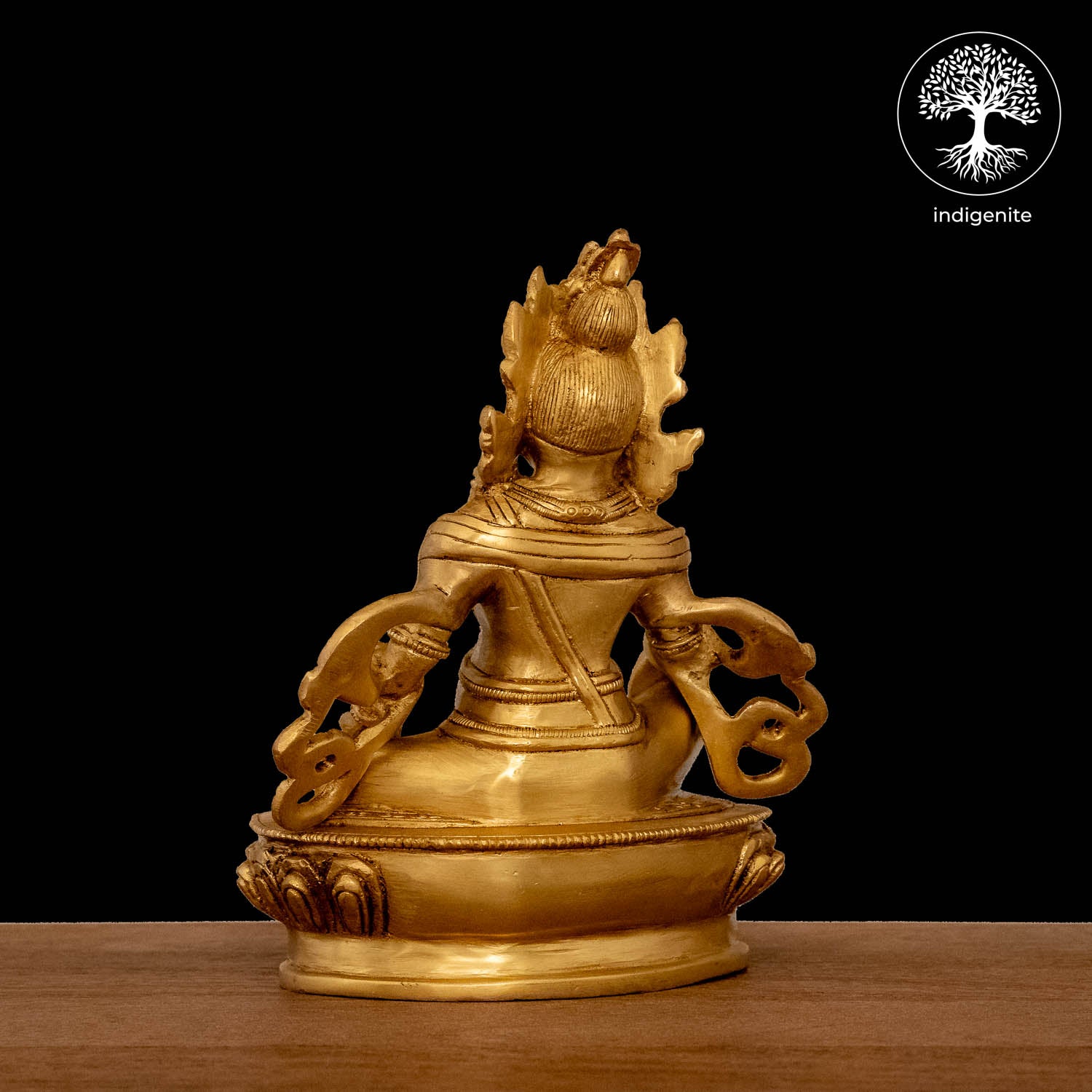 Lord Kuber Idol - Brass Statue