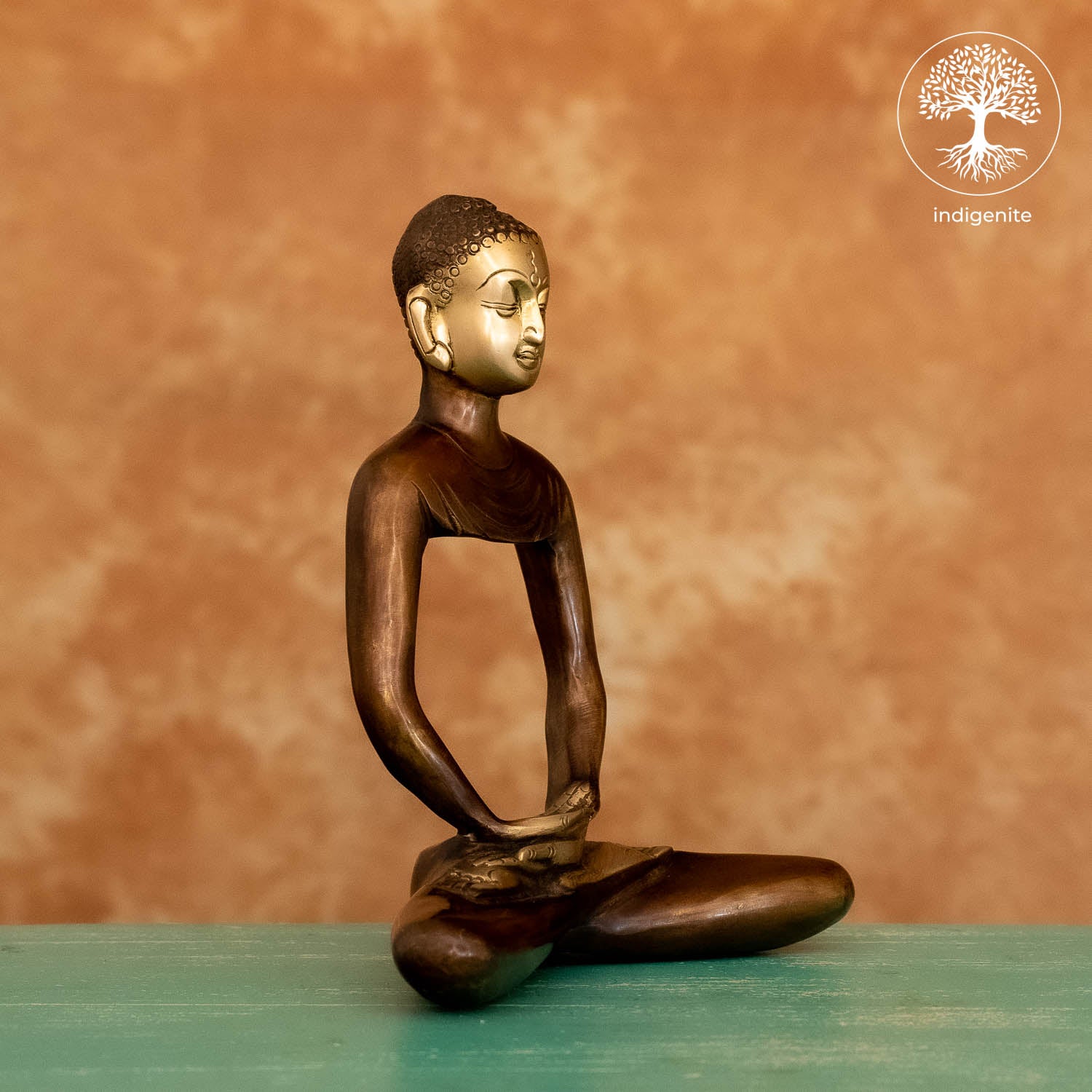 Modern Lord Buddha Idol - Brass Statue